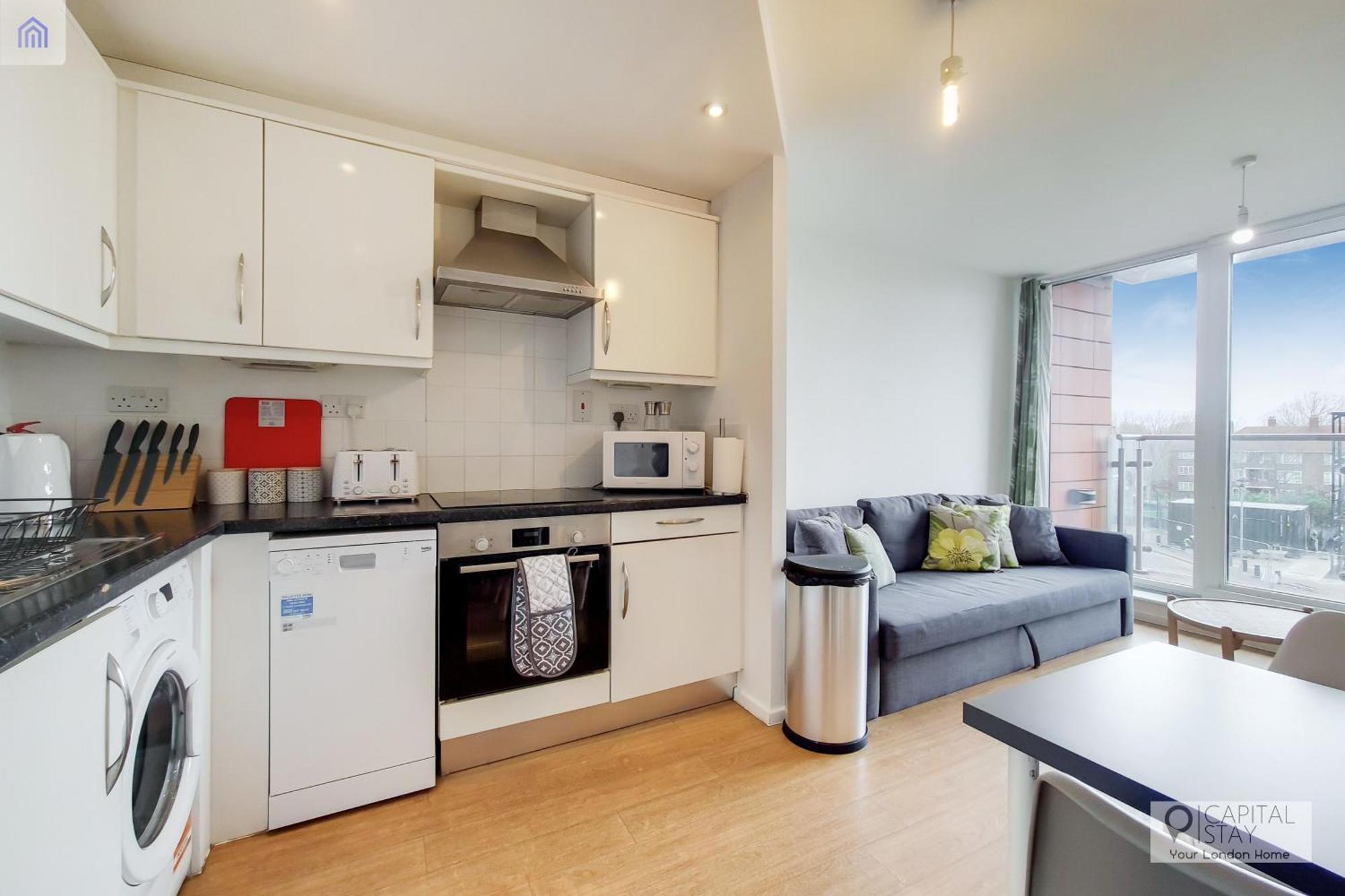 Fully Serviced Two Bed Apartment By Excel & O2 ロンドン エクステリア 写真